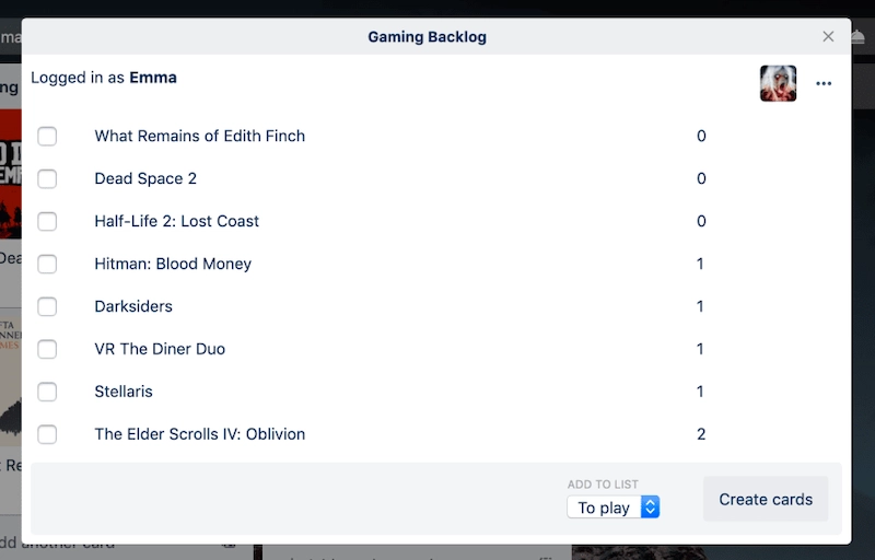 You can sort your Steam games by alphabetical order or by hours played