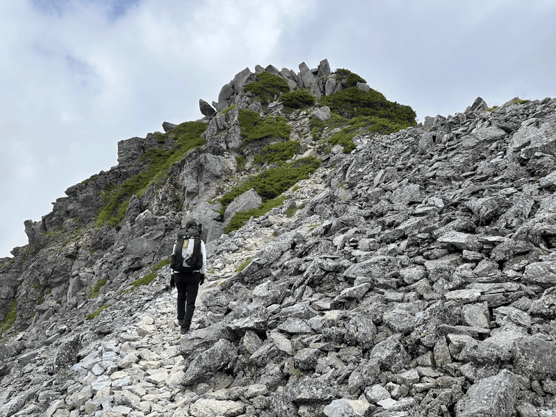 warimo dake climb