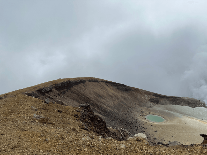 blue pond