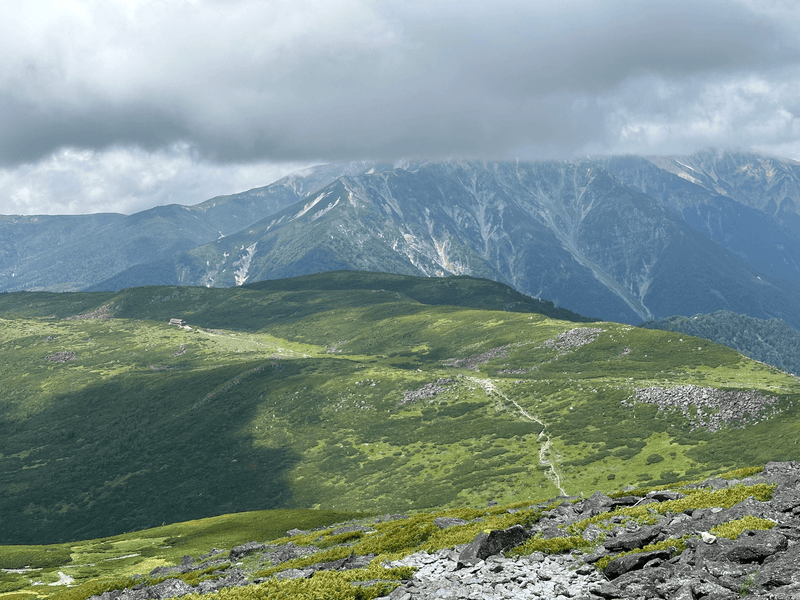 hut from mt jii