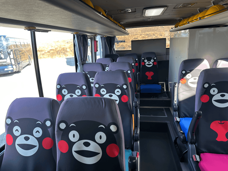 kumamon shuttle bus