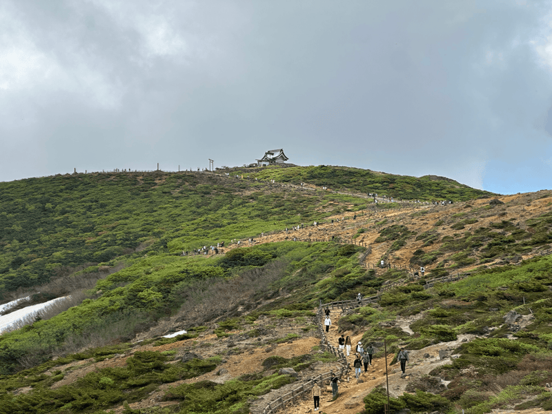 shrine on the hill