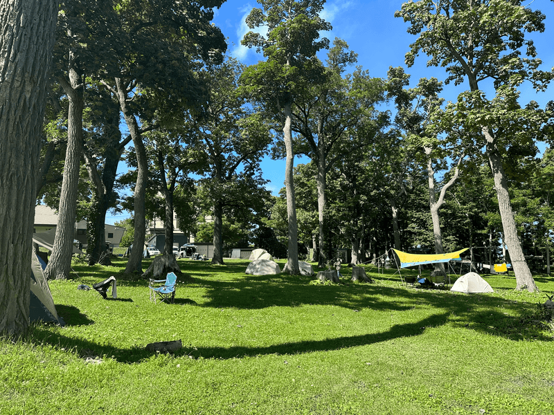 Shiretoko campsite