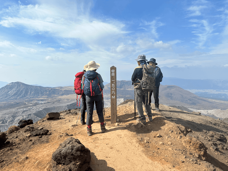 nakadake peak marker