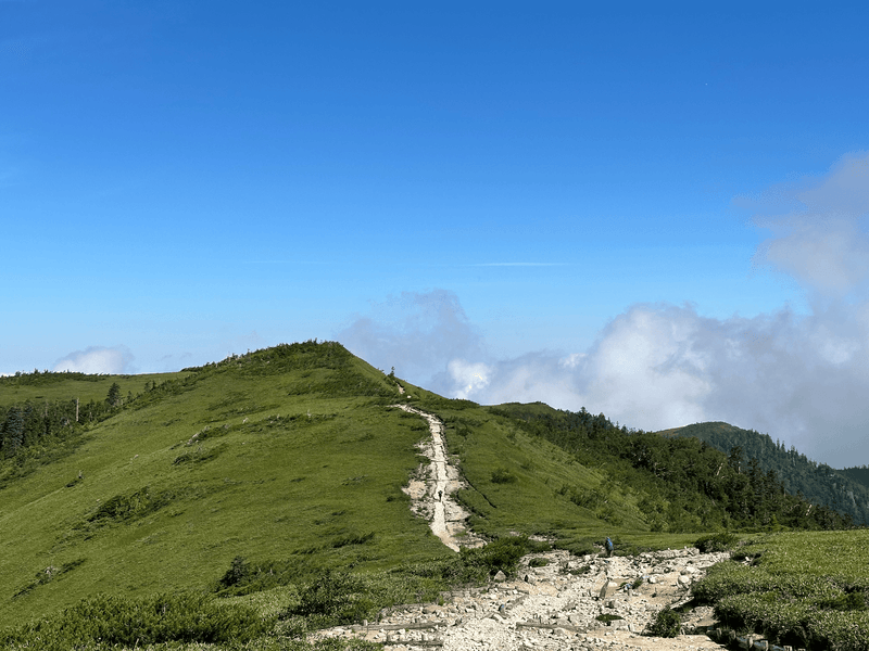 extended rocky ridgeline