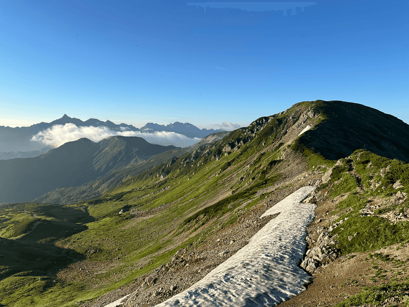 ridgeline snow